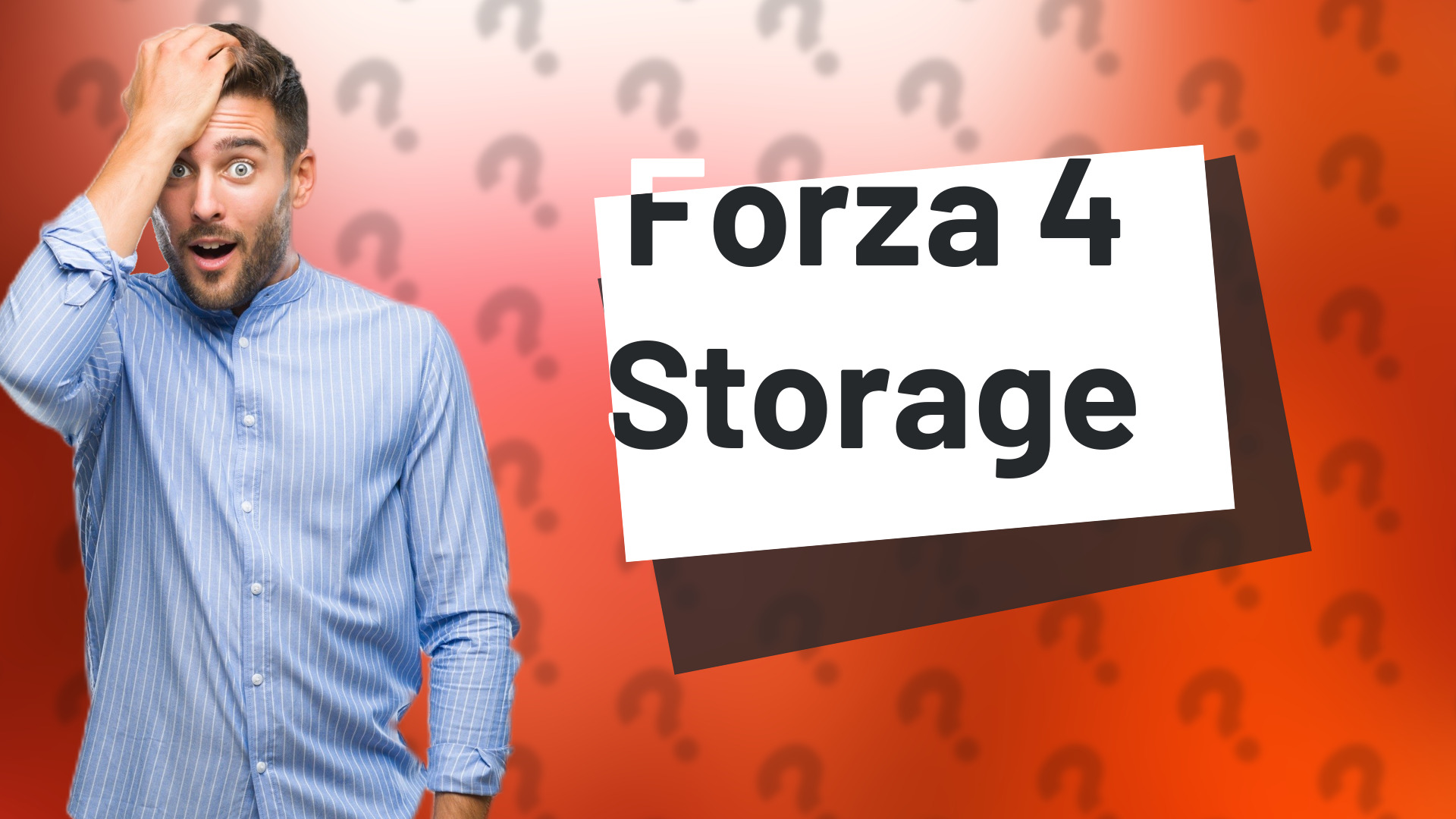 Forza 4 Storage