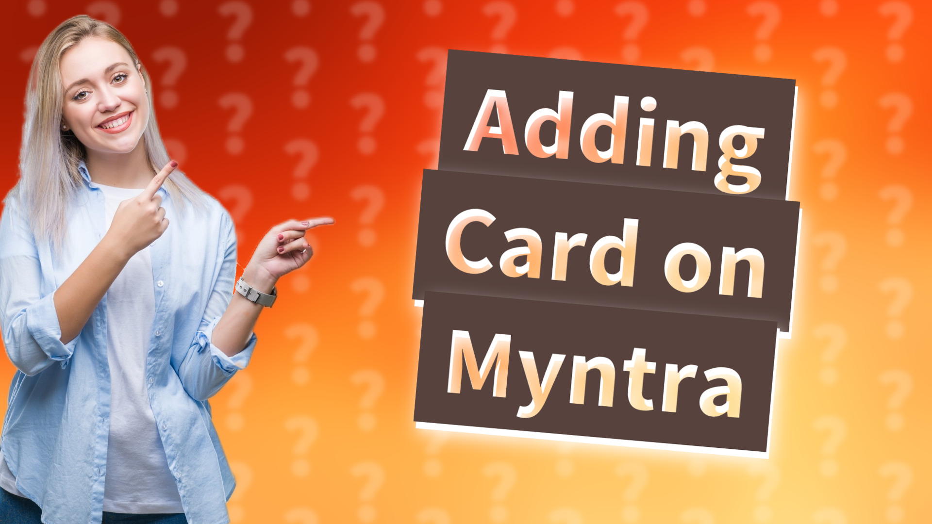 Adding Card on Myntra