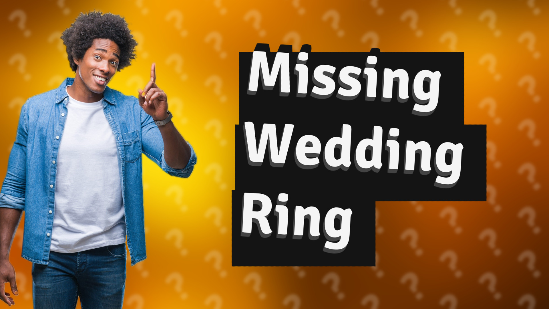 Missing Wedding Ring
