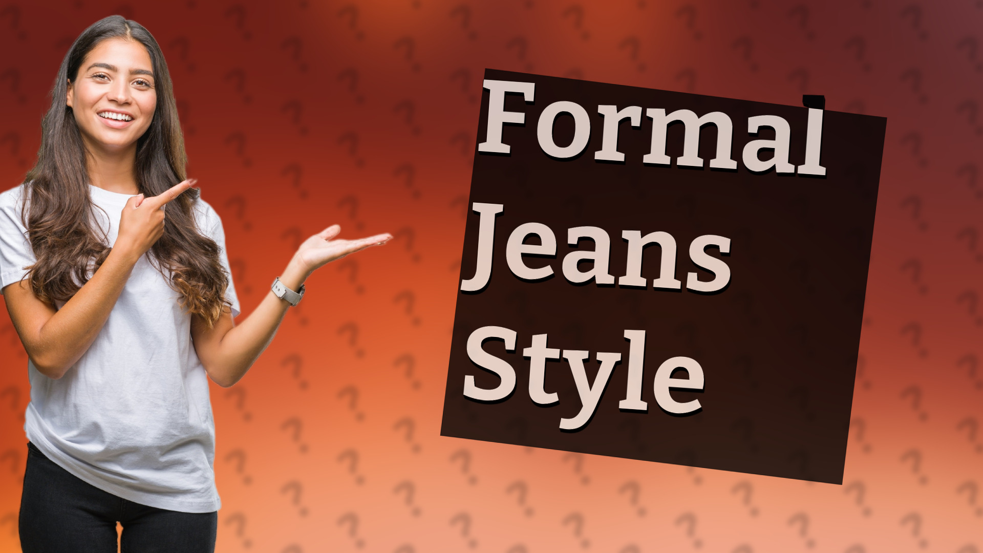 Formal Jeans Style