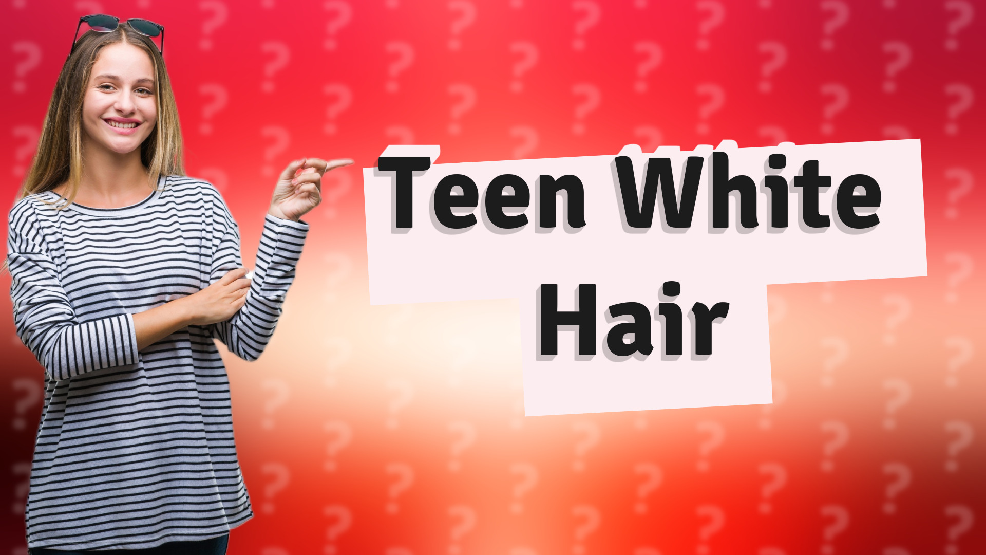 Teen White Hair