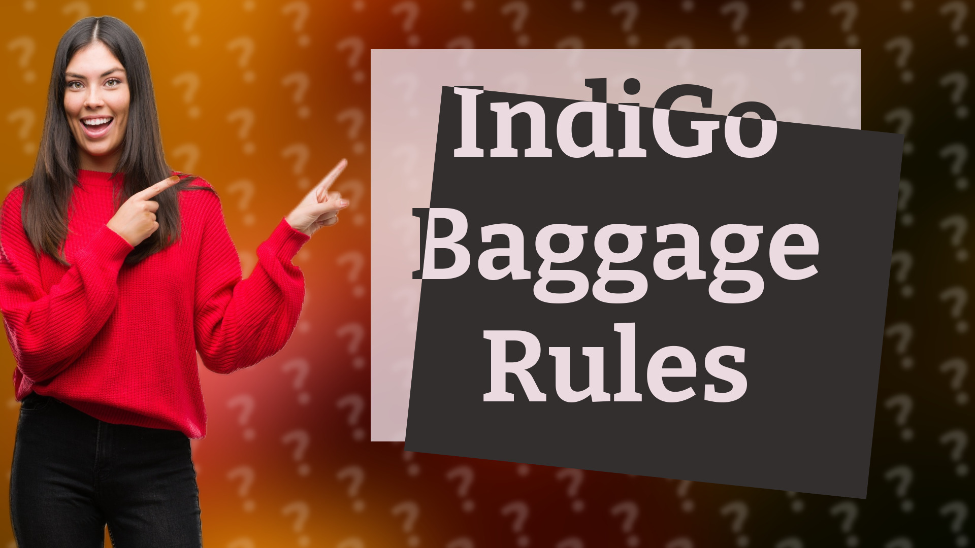 IndiGo Baggage Rules