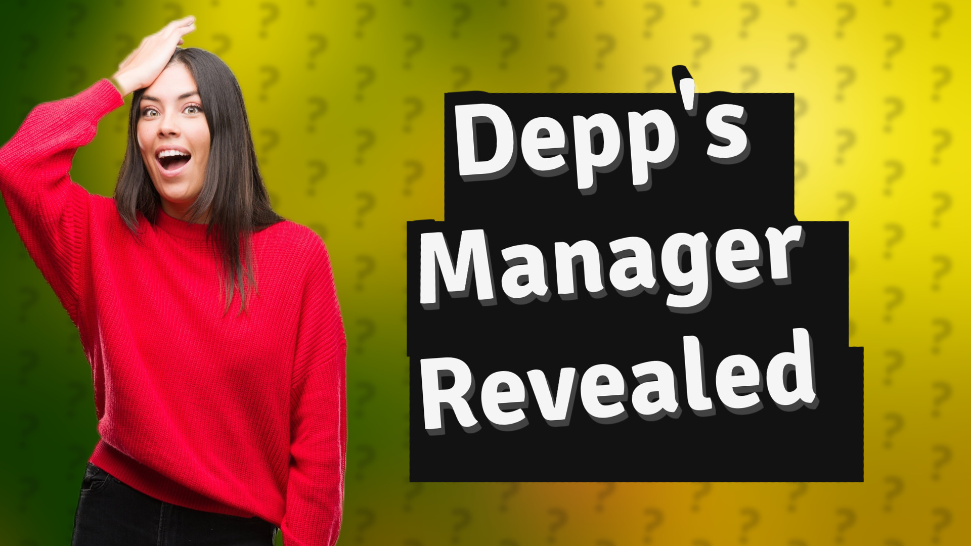 Depp's Manager Revealed