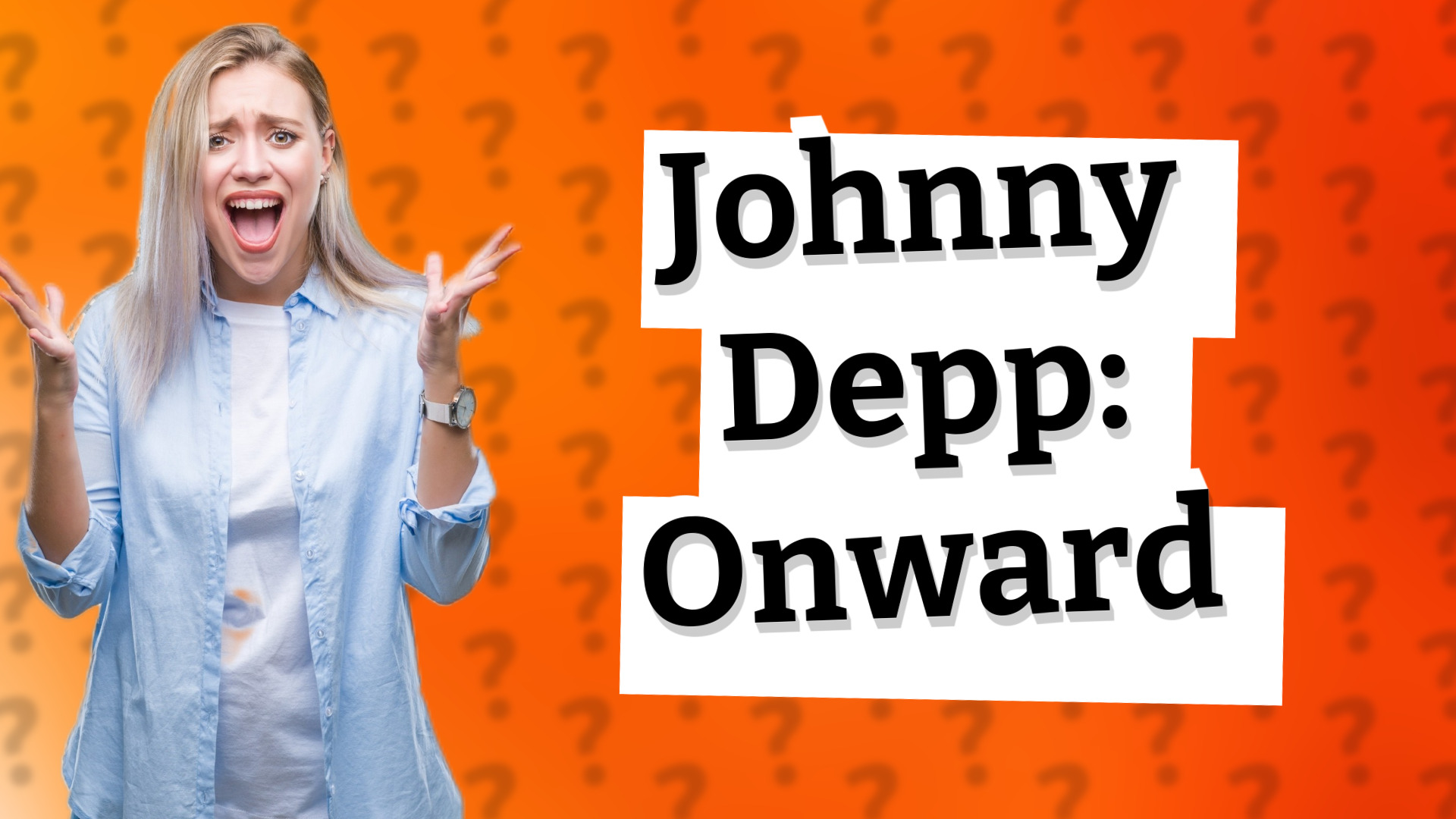 Johnny Depp: Onward