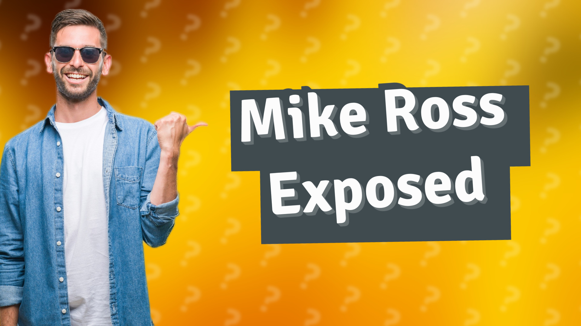 Mike Ross Exposed