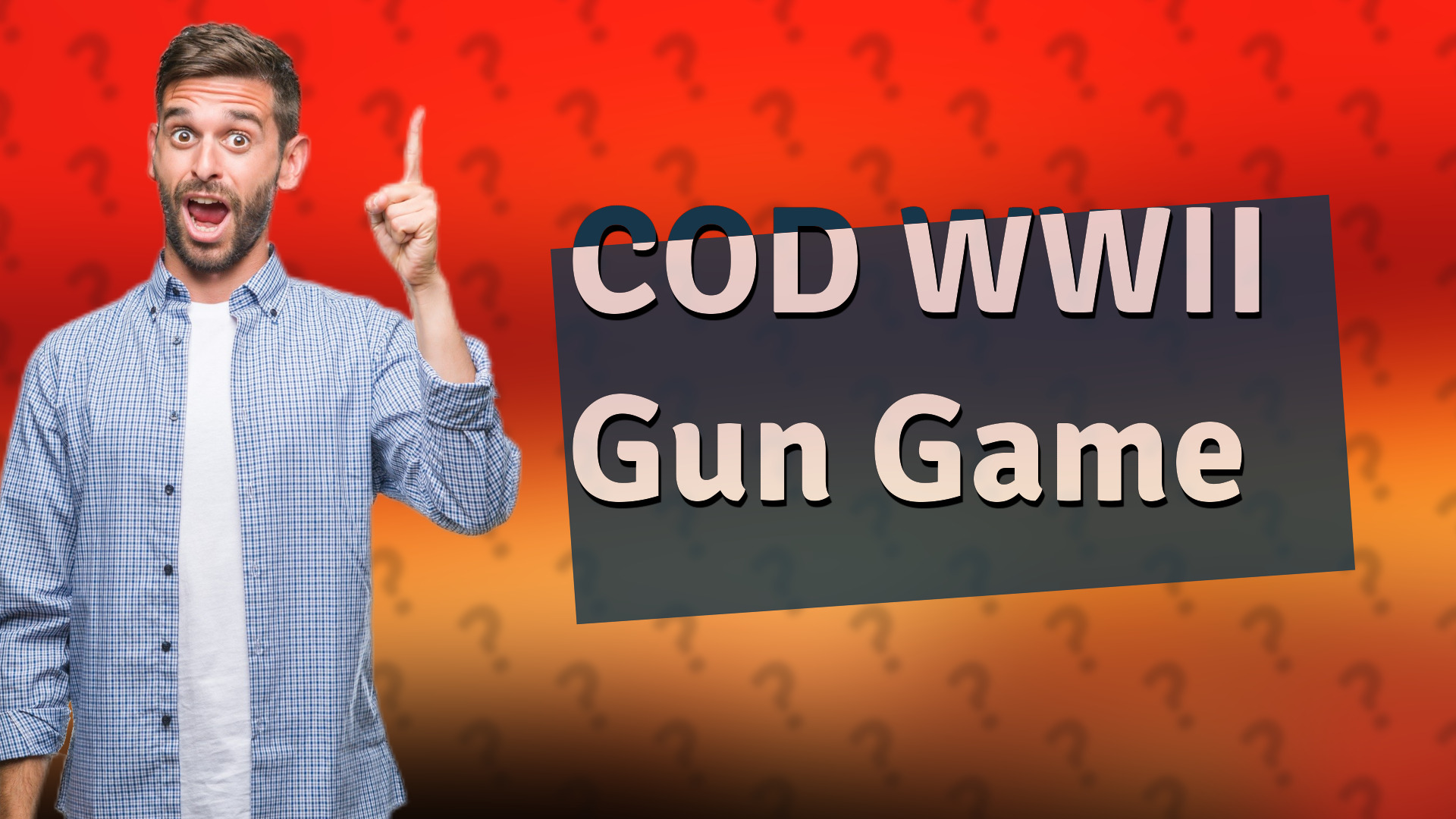 COD WWII Gun Game