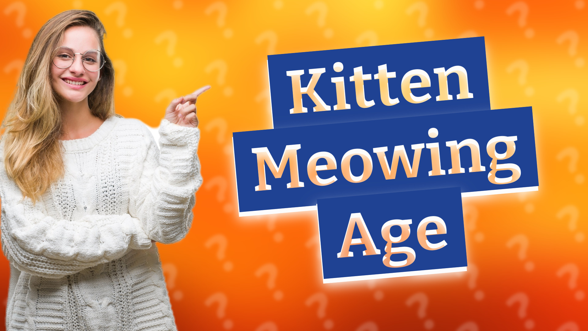 Kitten Meowing Age