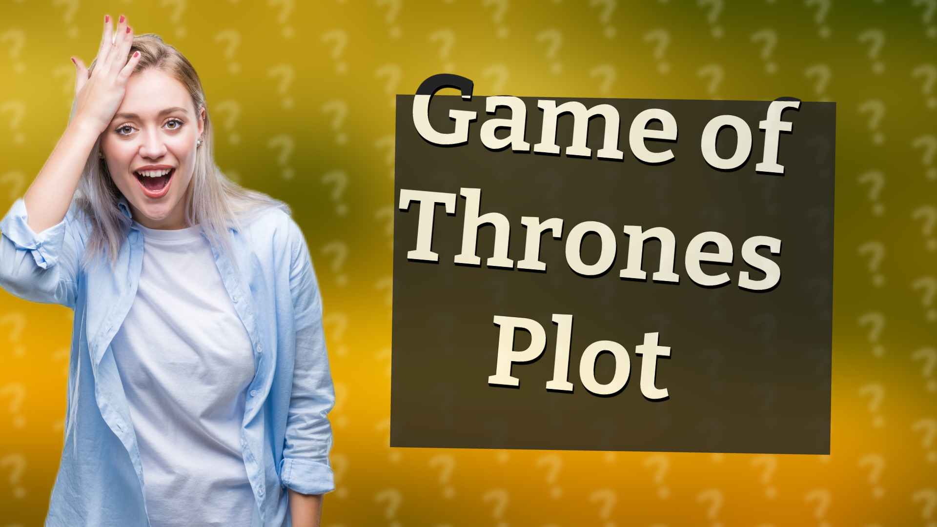 Game of Thrones Plot