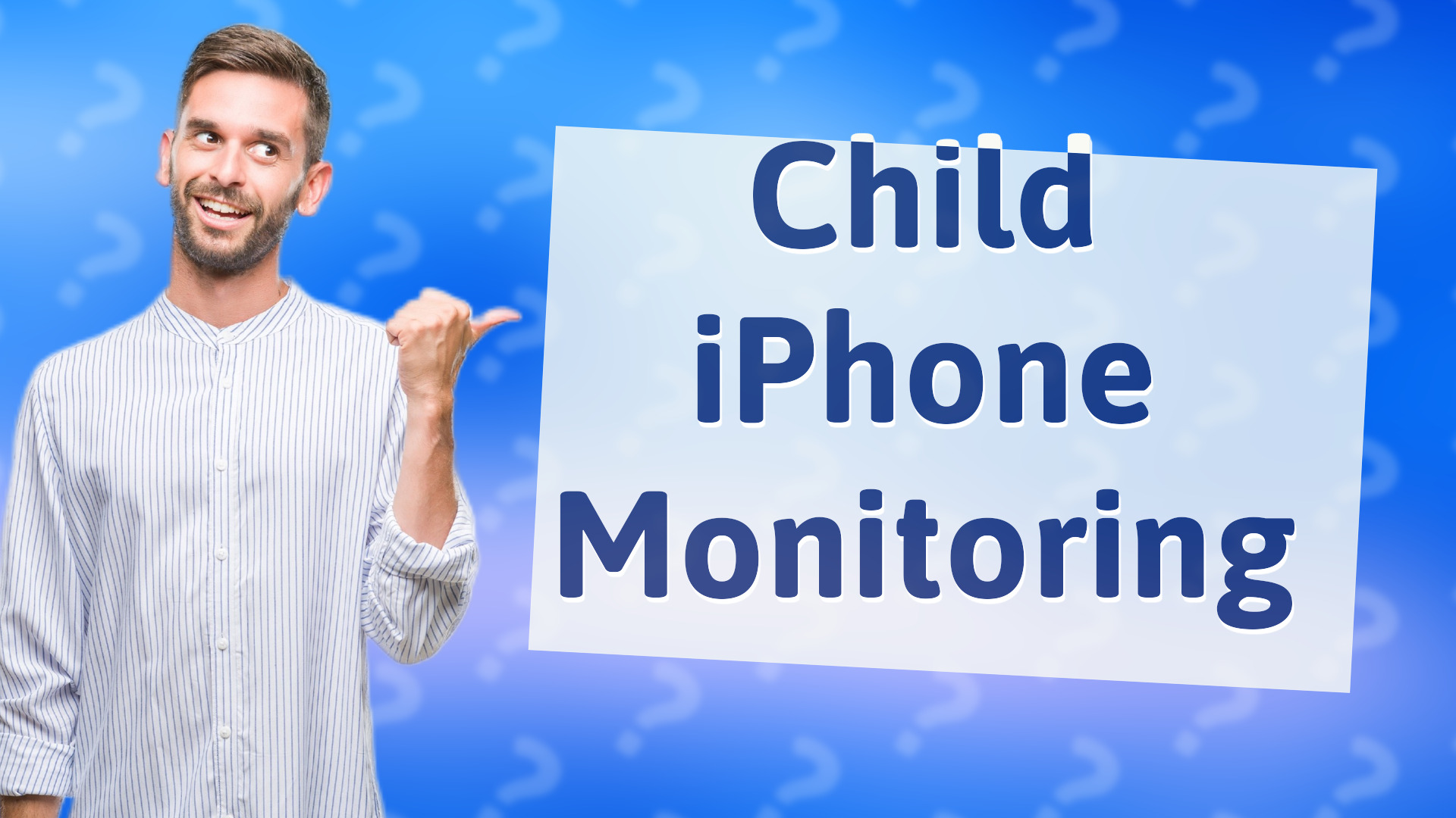 Child iPhone Monitoring