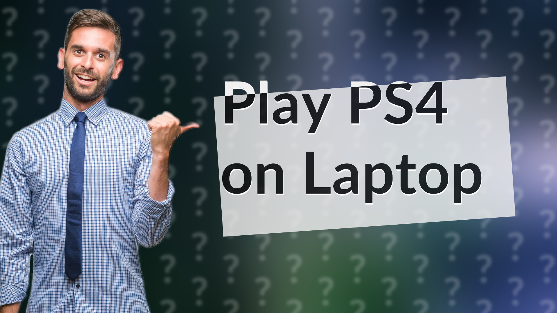 Play PS4 on Laptop