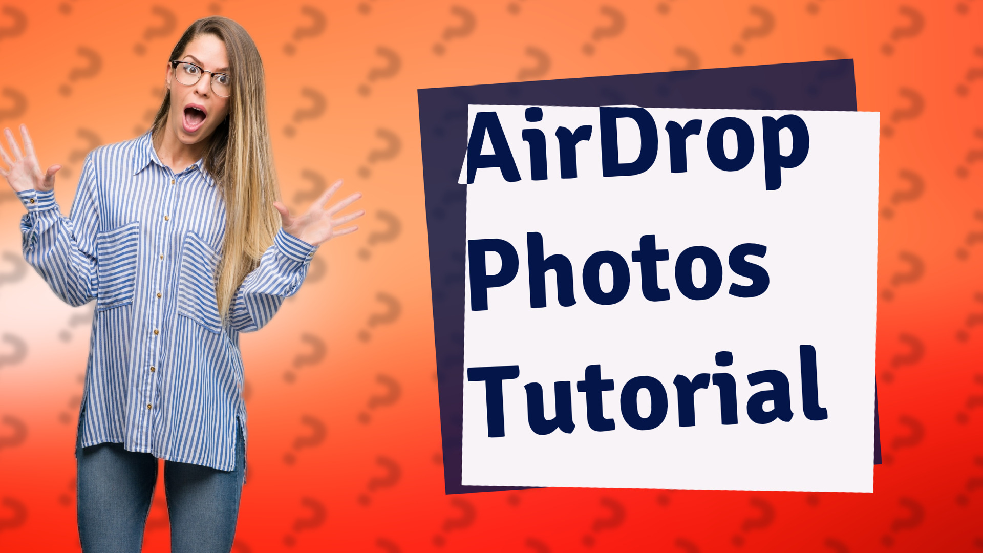 AirDrop Photos Tutorial