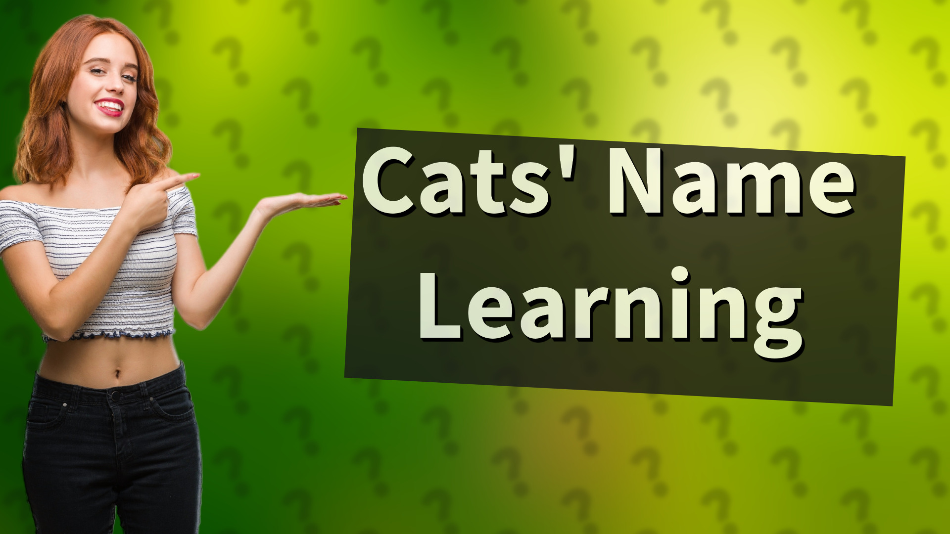 Cats' Name Learning