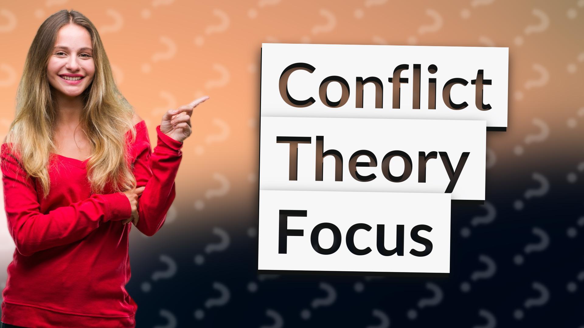 Conflict Theory Focus