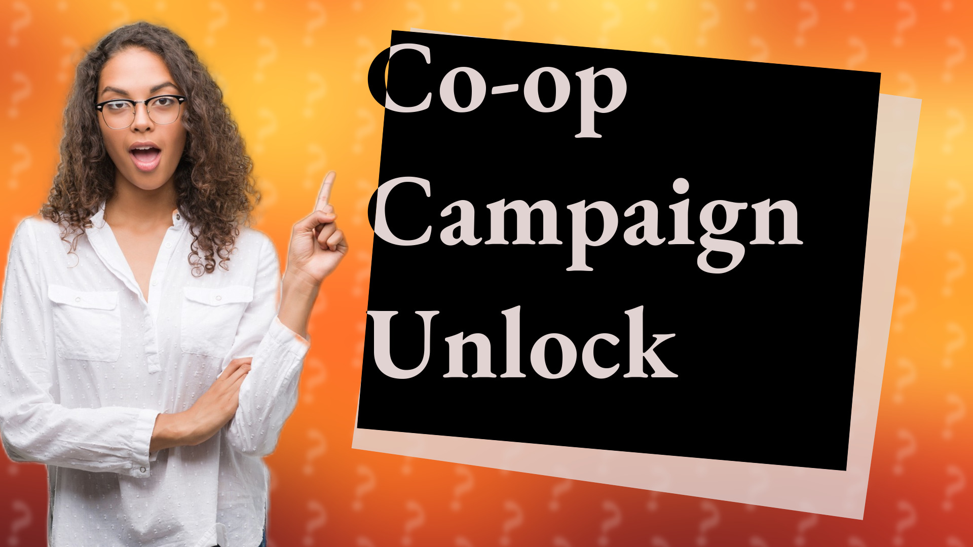 Co-op Campaign Unlock