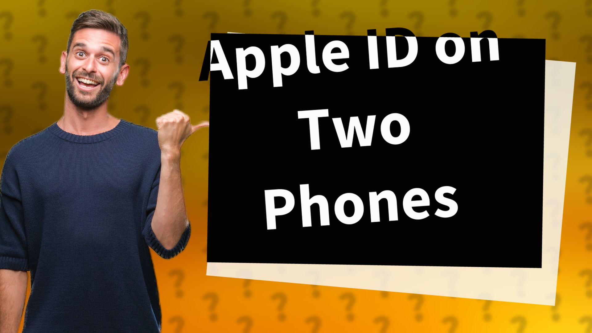 Apple ID on Two Phones