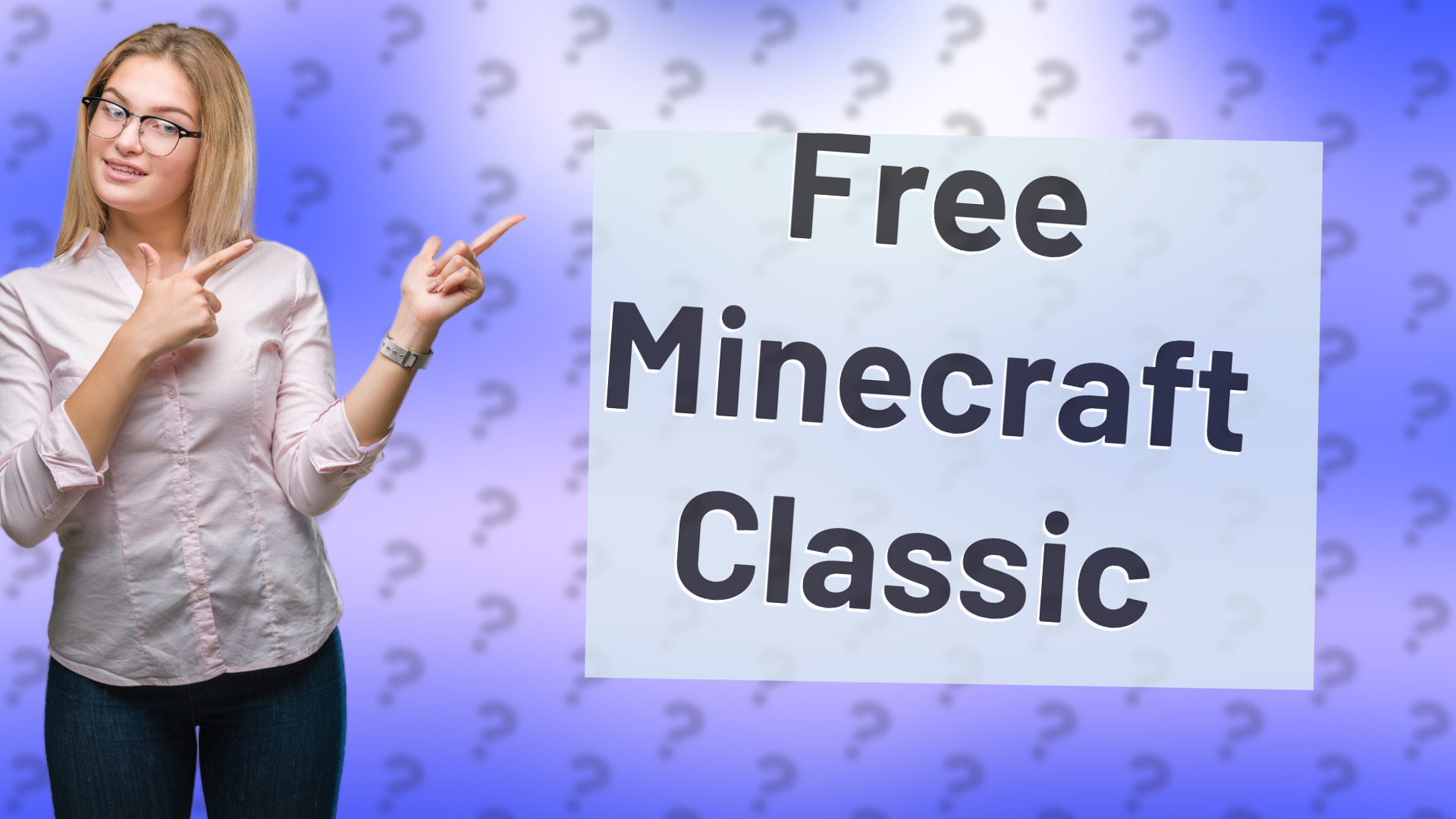Free Minecraft Classic