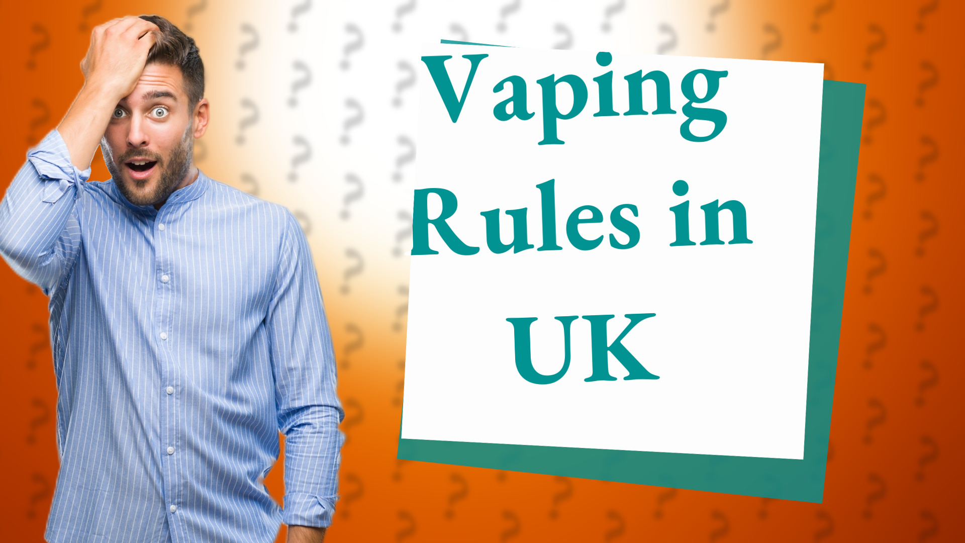 Vaping Rules in UK