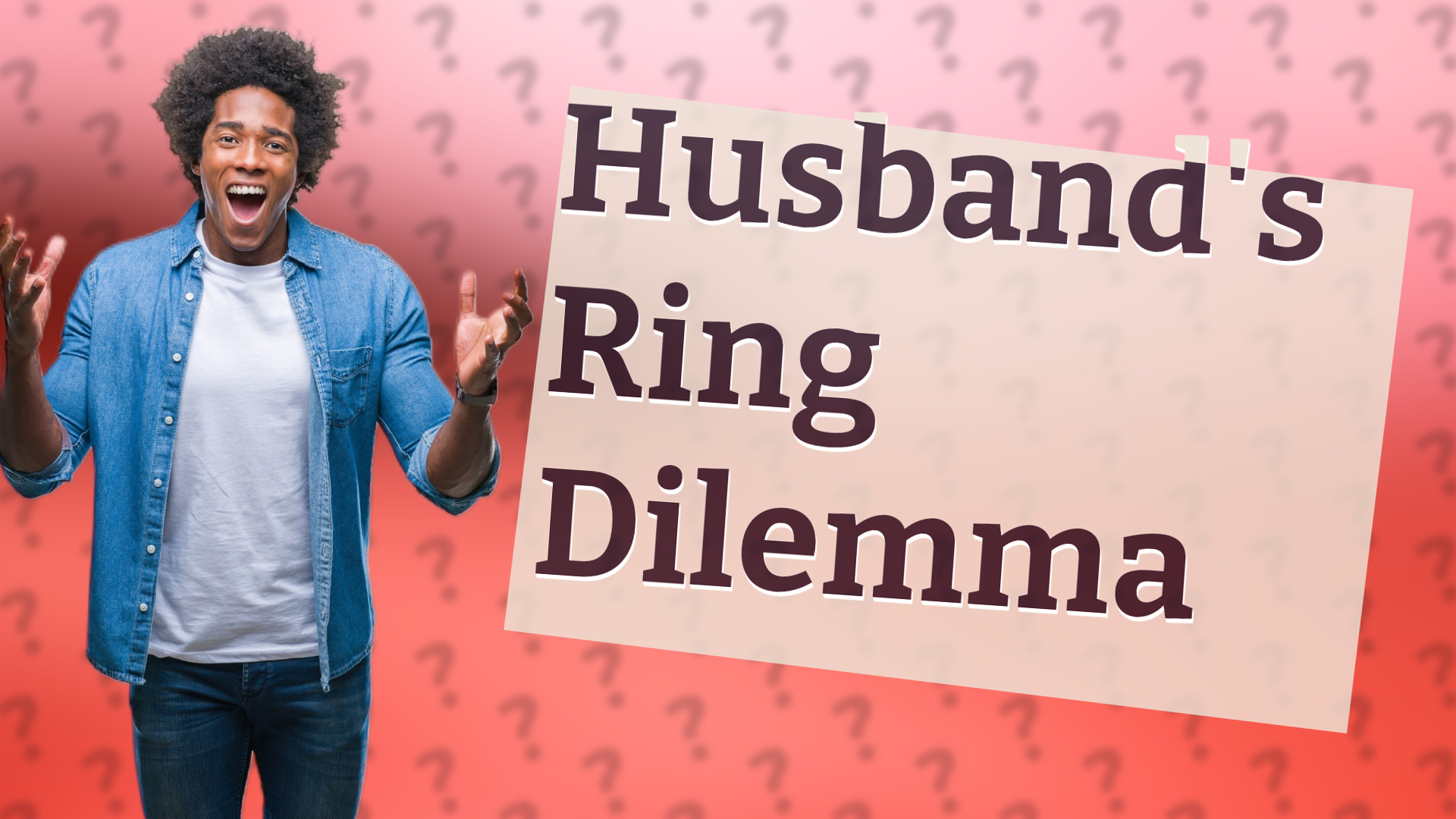 Husband's Ring Dilemma