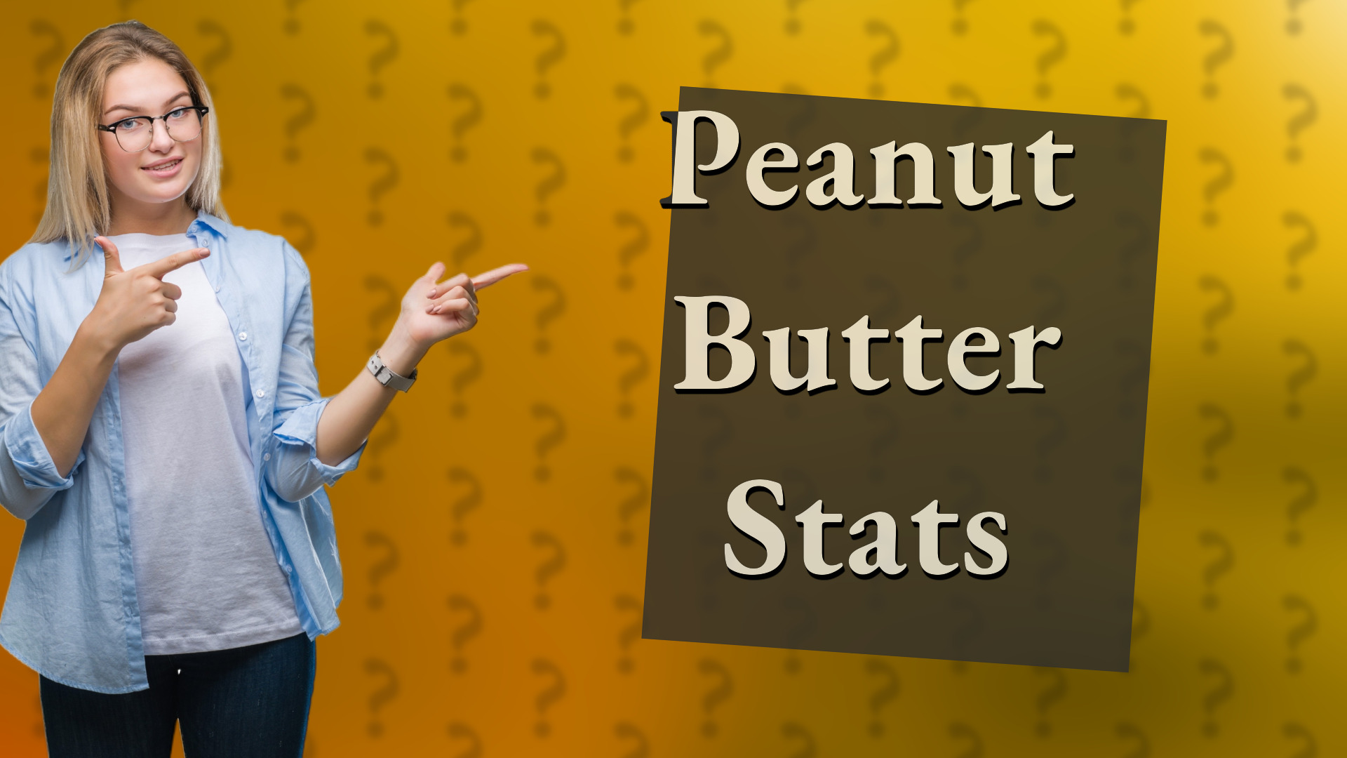 Peanut Butter Stats