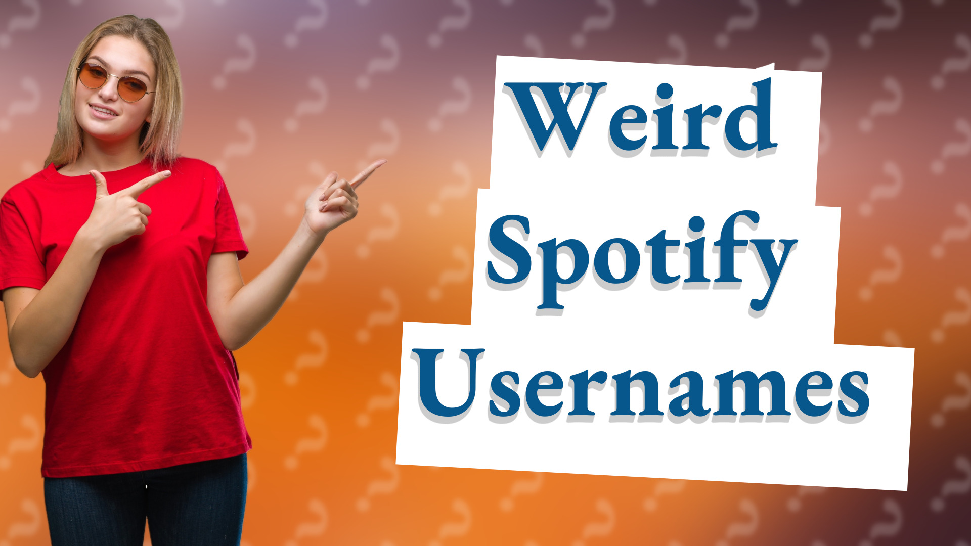 Weird Spotify Usernames