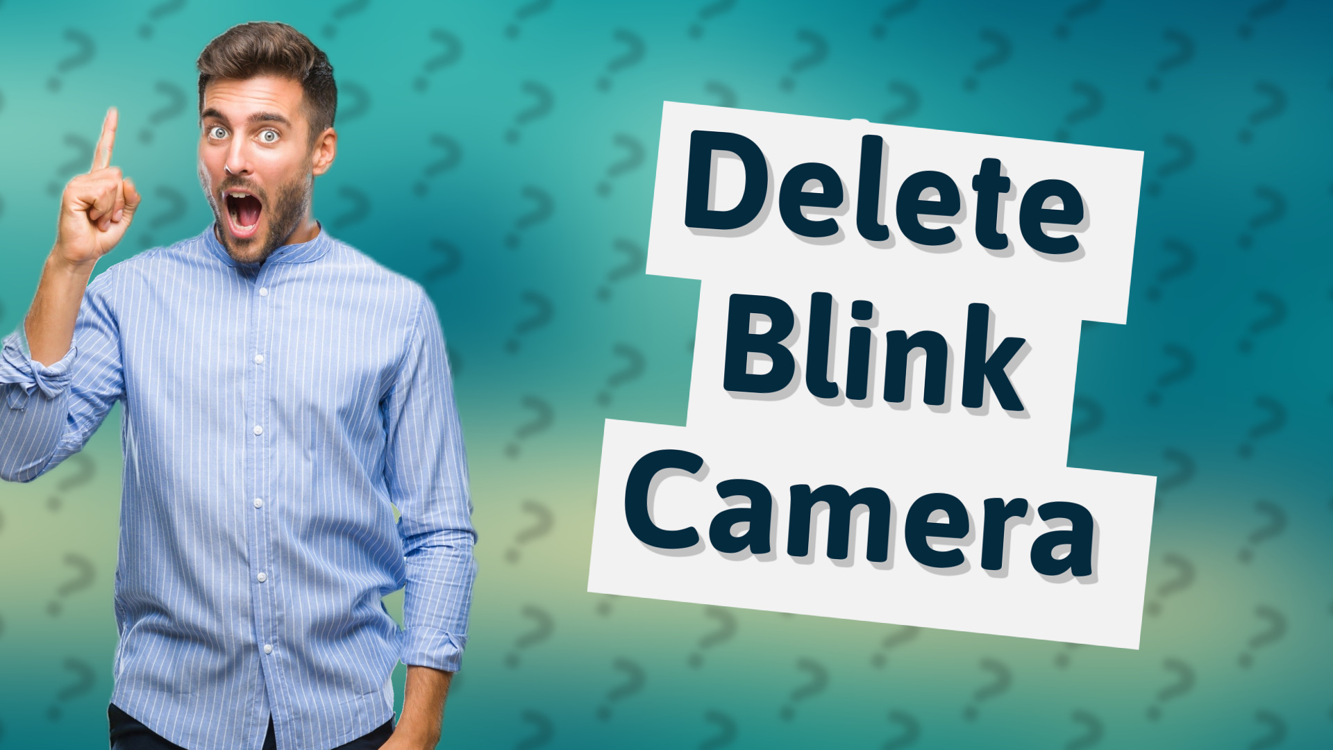Delete Blink Camera