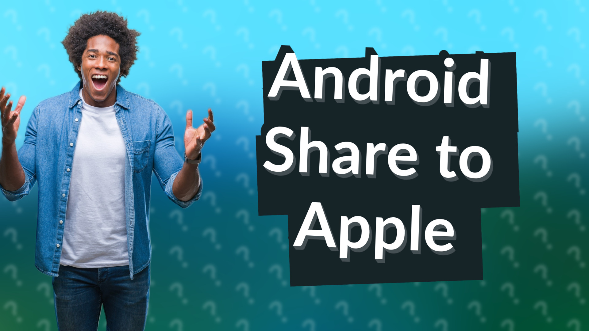 Android Share to Apple