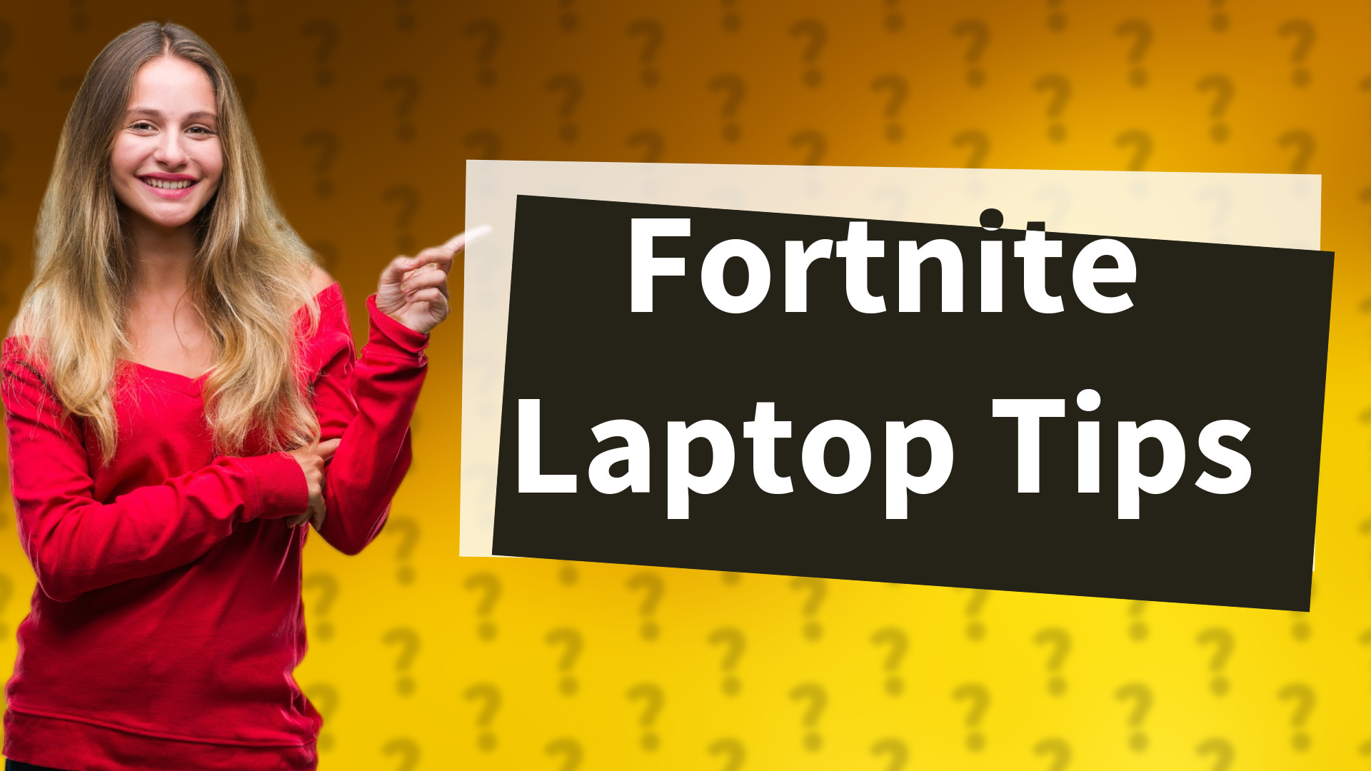Fortnite Laptop Tips