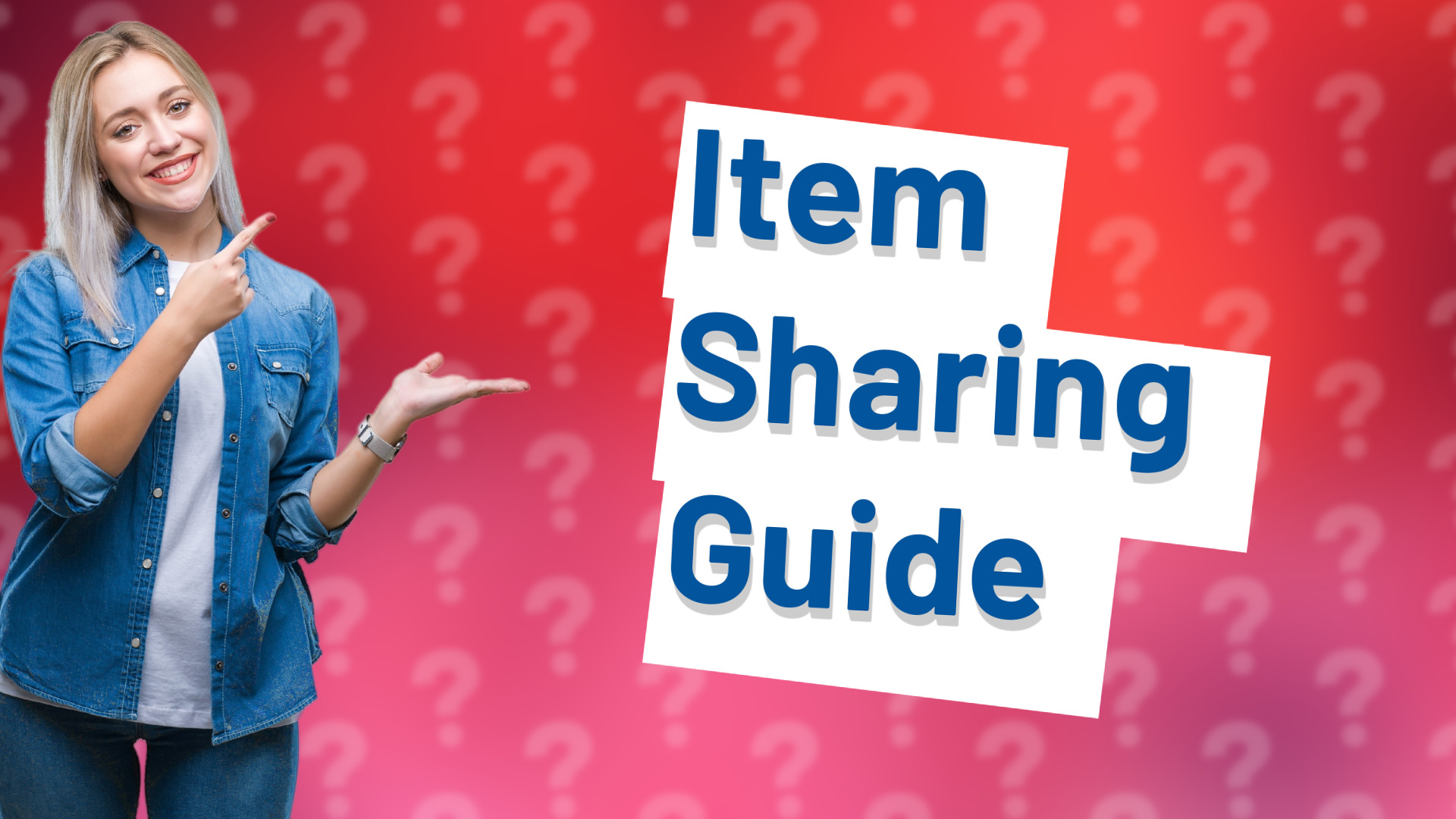 Item Sharing Guide