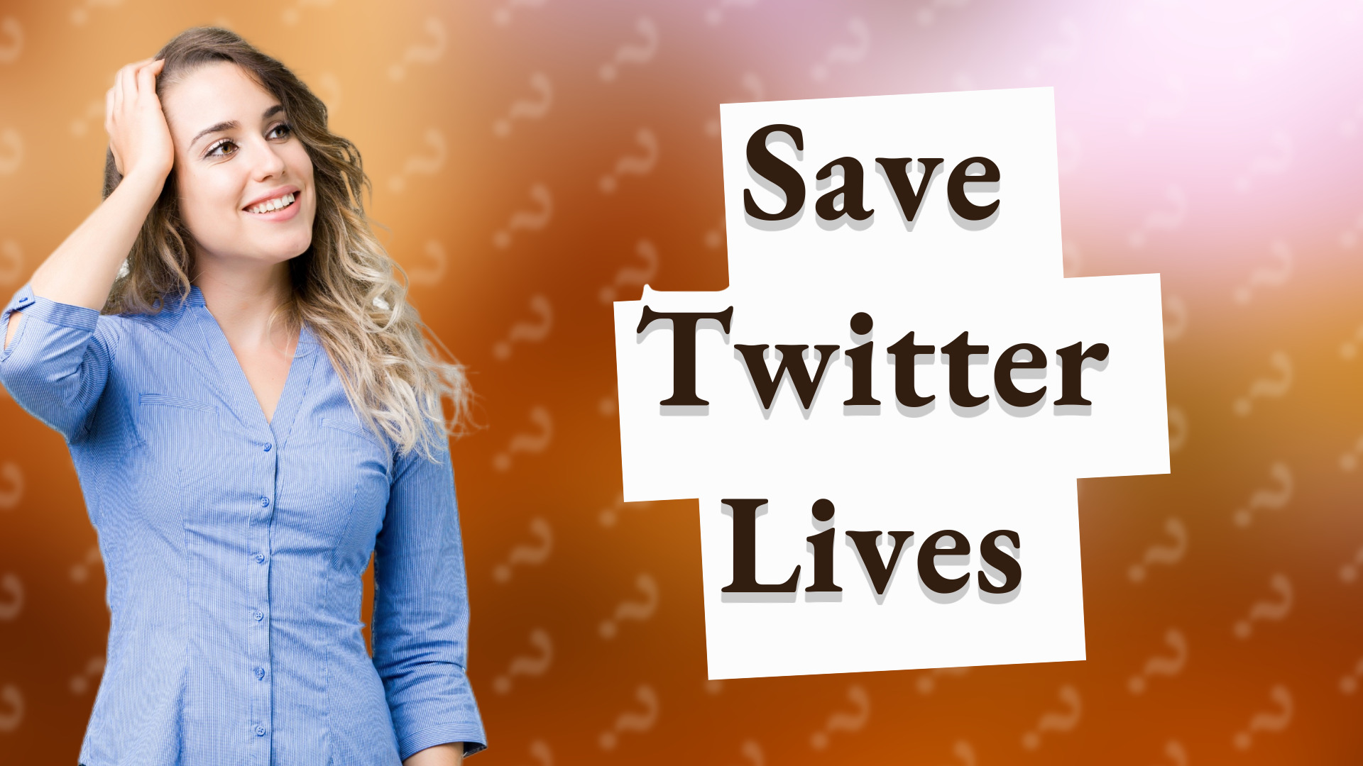 Save Twitter Lives
