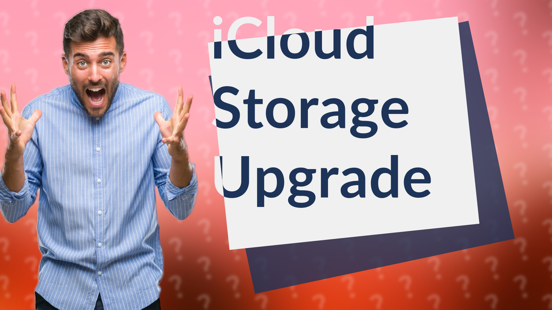 iCloud Storage Upgrade