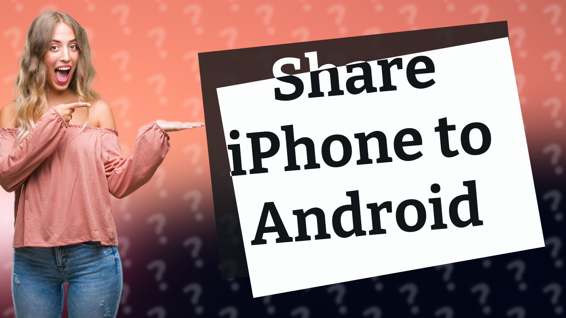 Share iPhone to Android