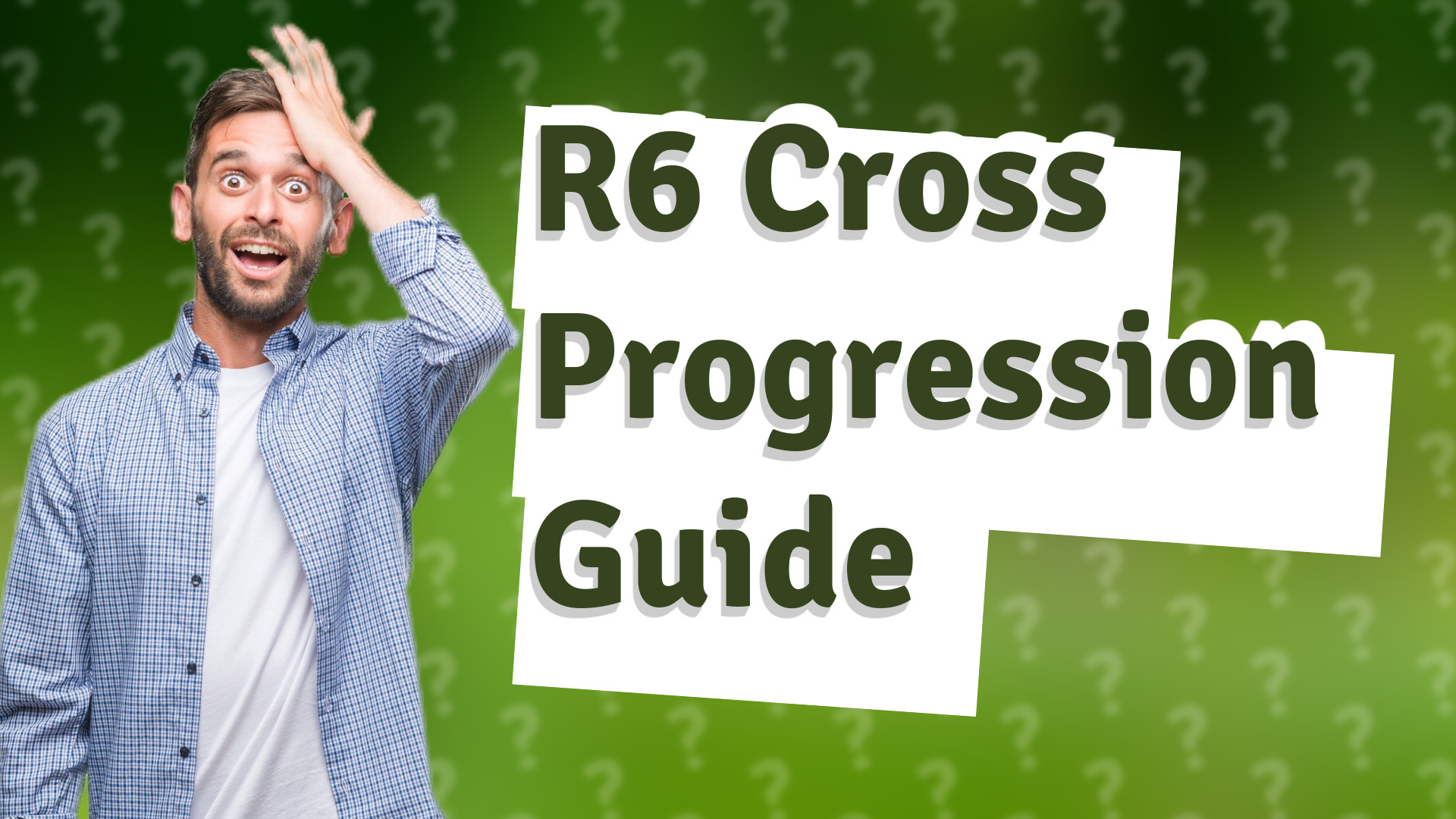 R6 Cross Progression Guide