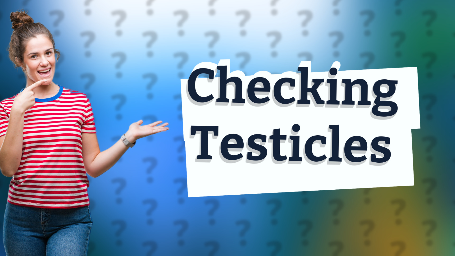 Checking Testicles