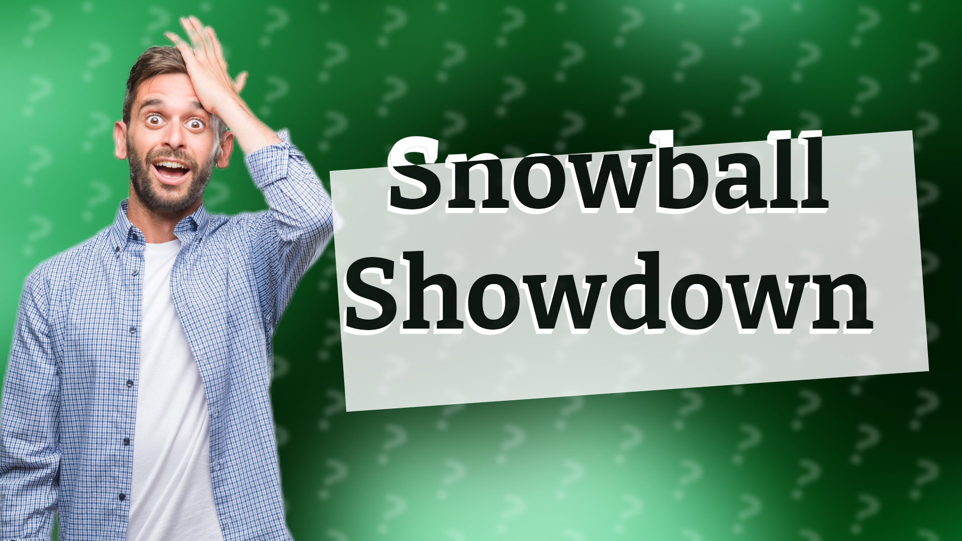 Snowball Showdown