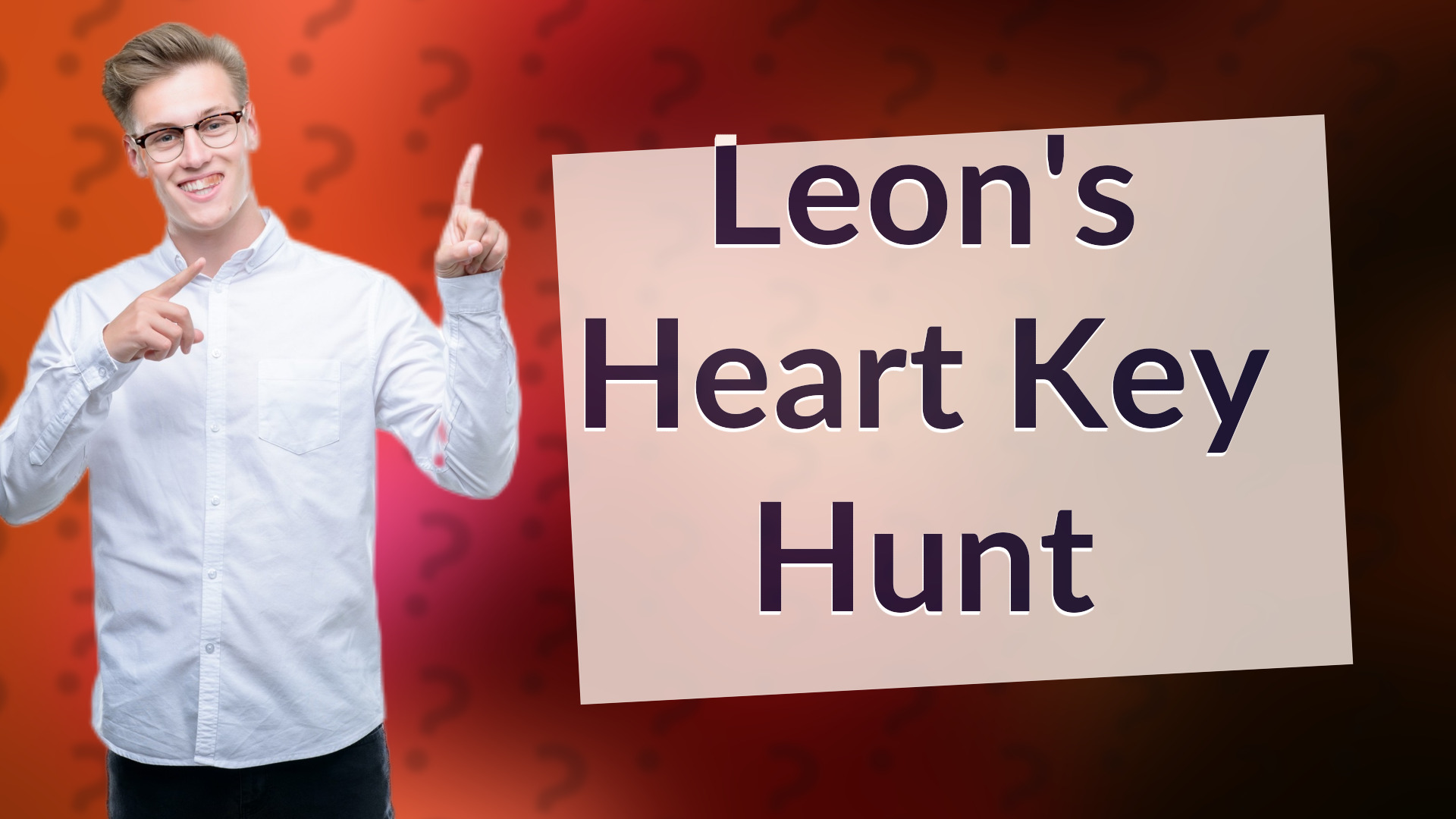 Leon's Heart Key Hunt
