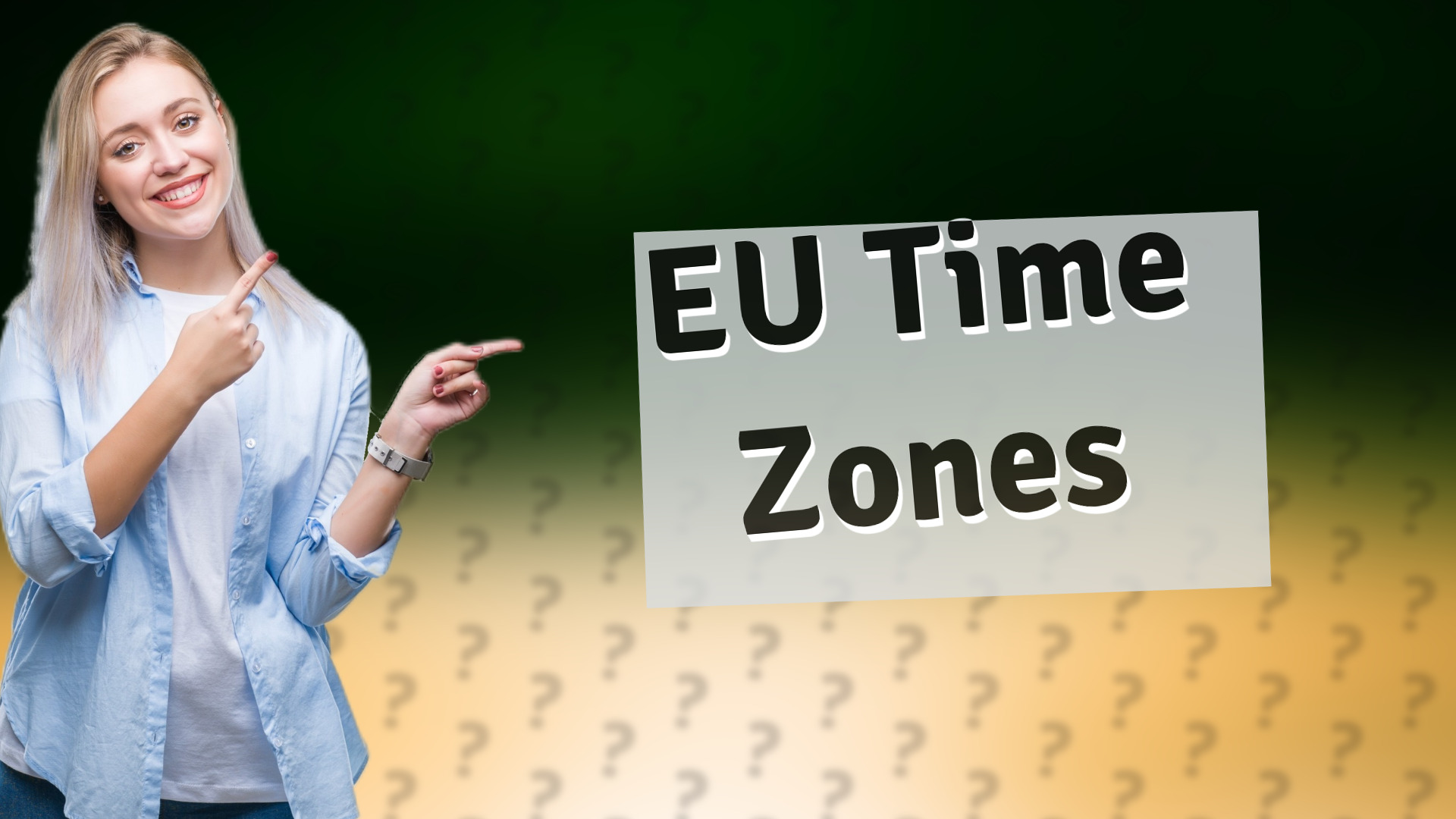EU Time Zones