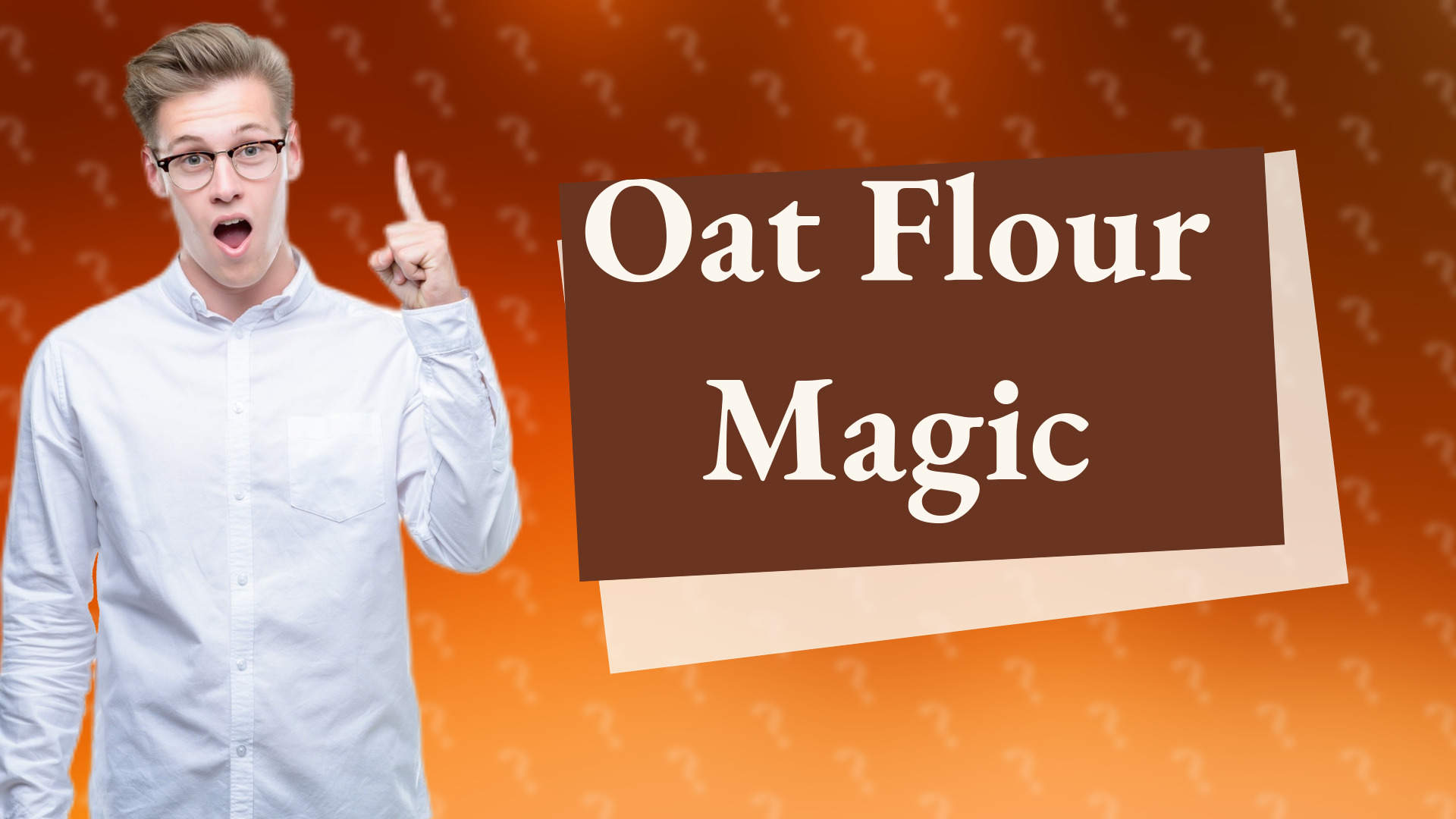 Oat Flour Magic