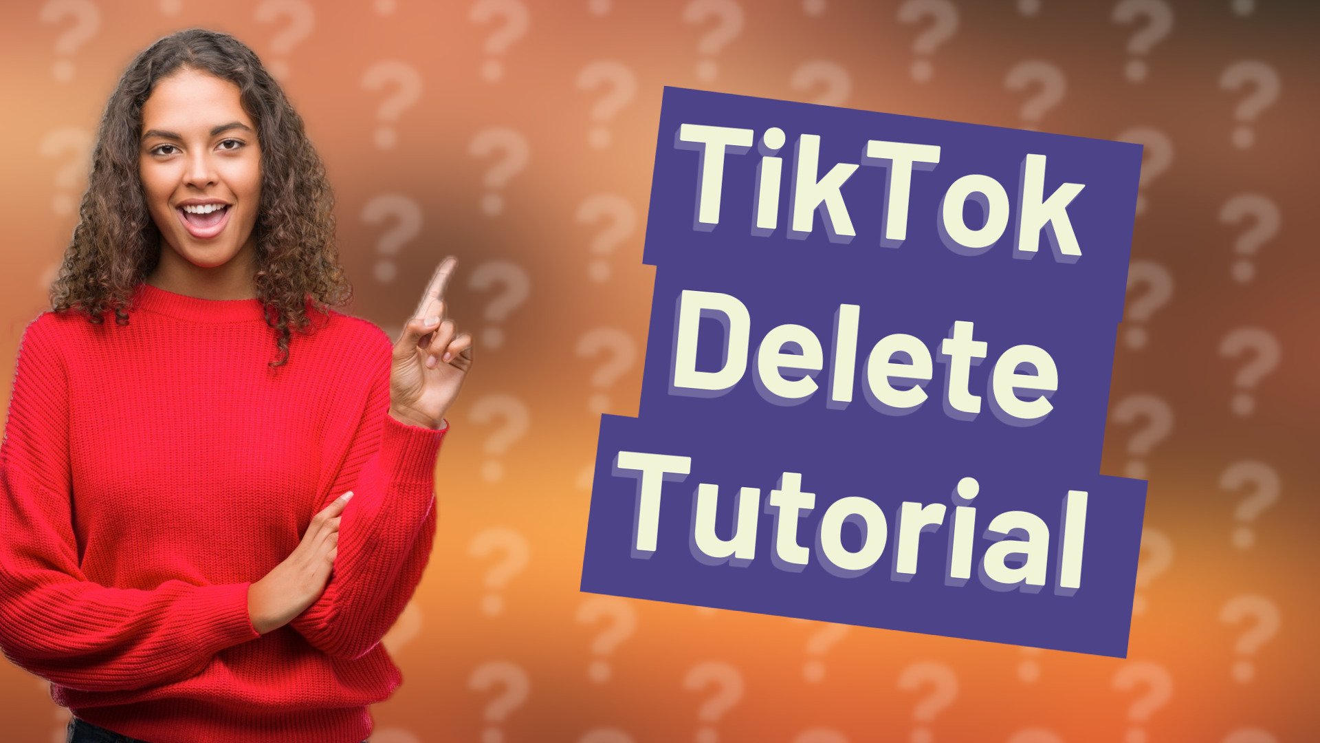 TikTok Delete Tutorial