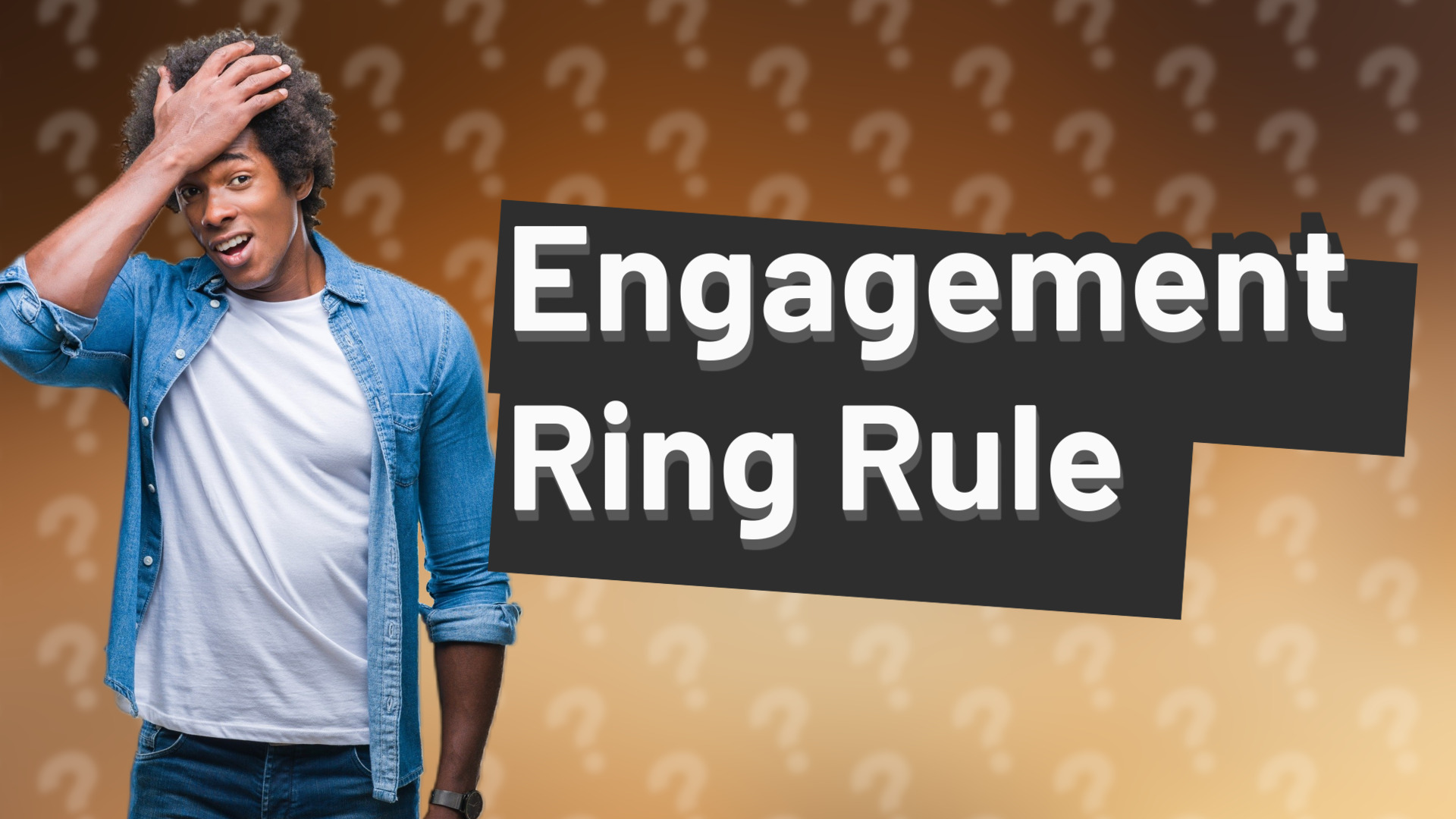 Engagement Ring Rule