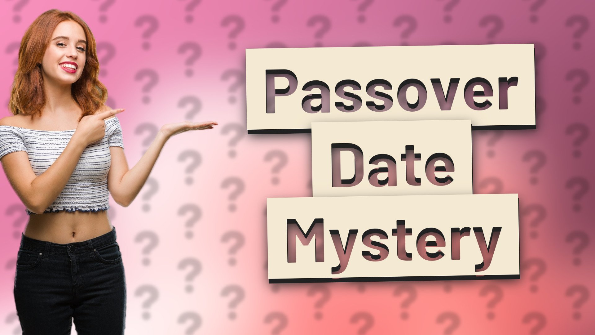 Passover Date Mystery