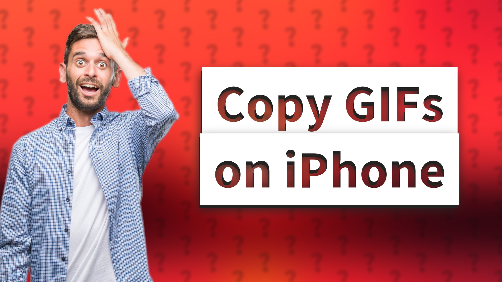 Copy GIFs on iPhone