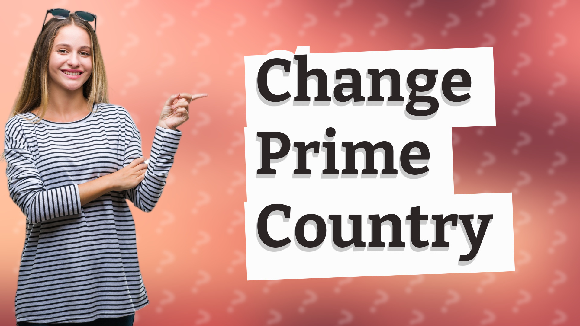 Change Prime Country