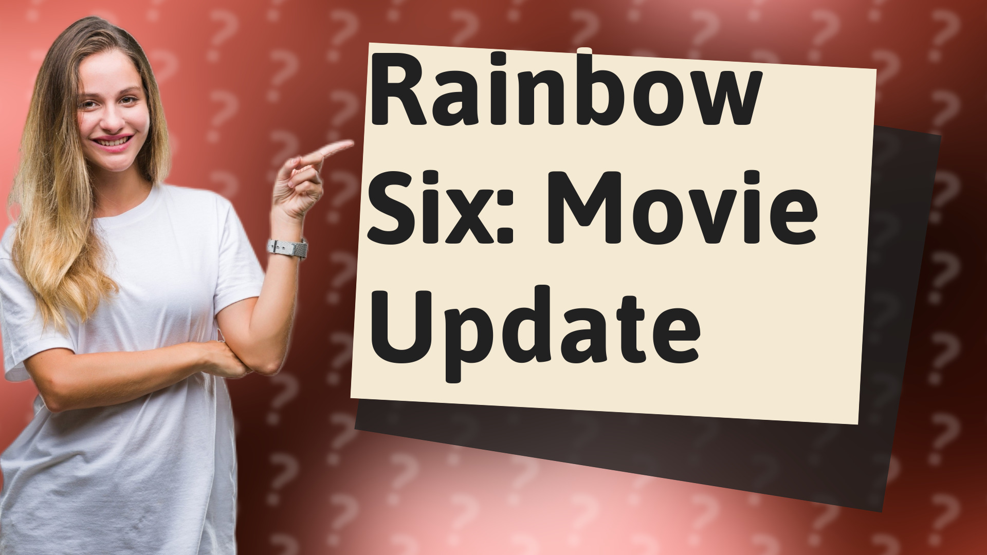 Rainbow Six: Movie Update