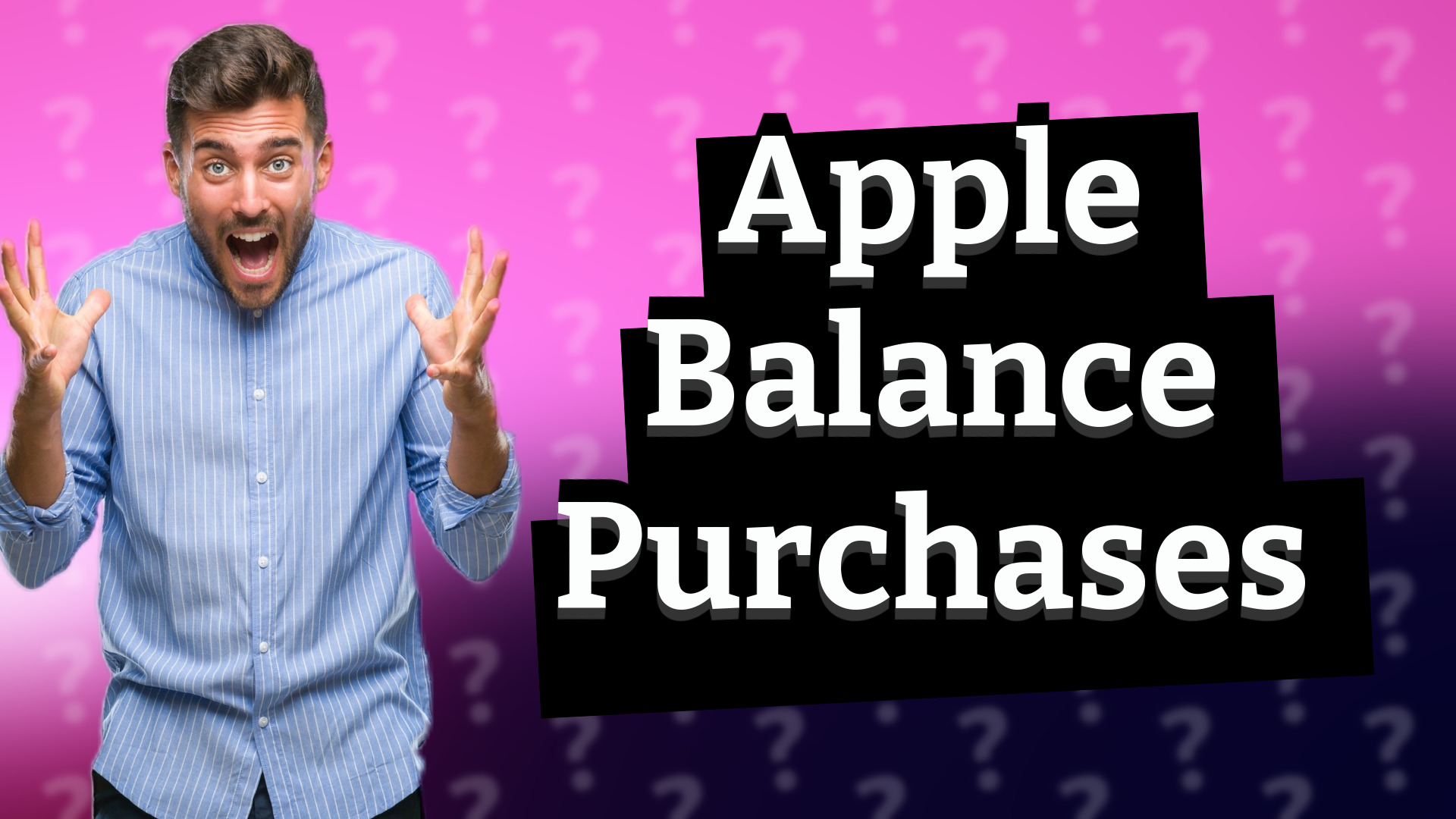 Apple Balance Purchases