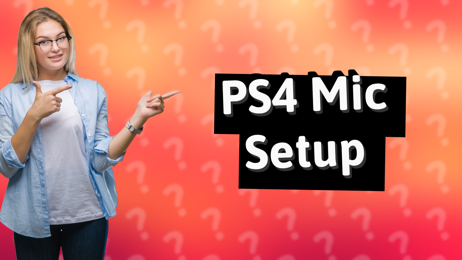 PS4 Mic Setup