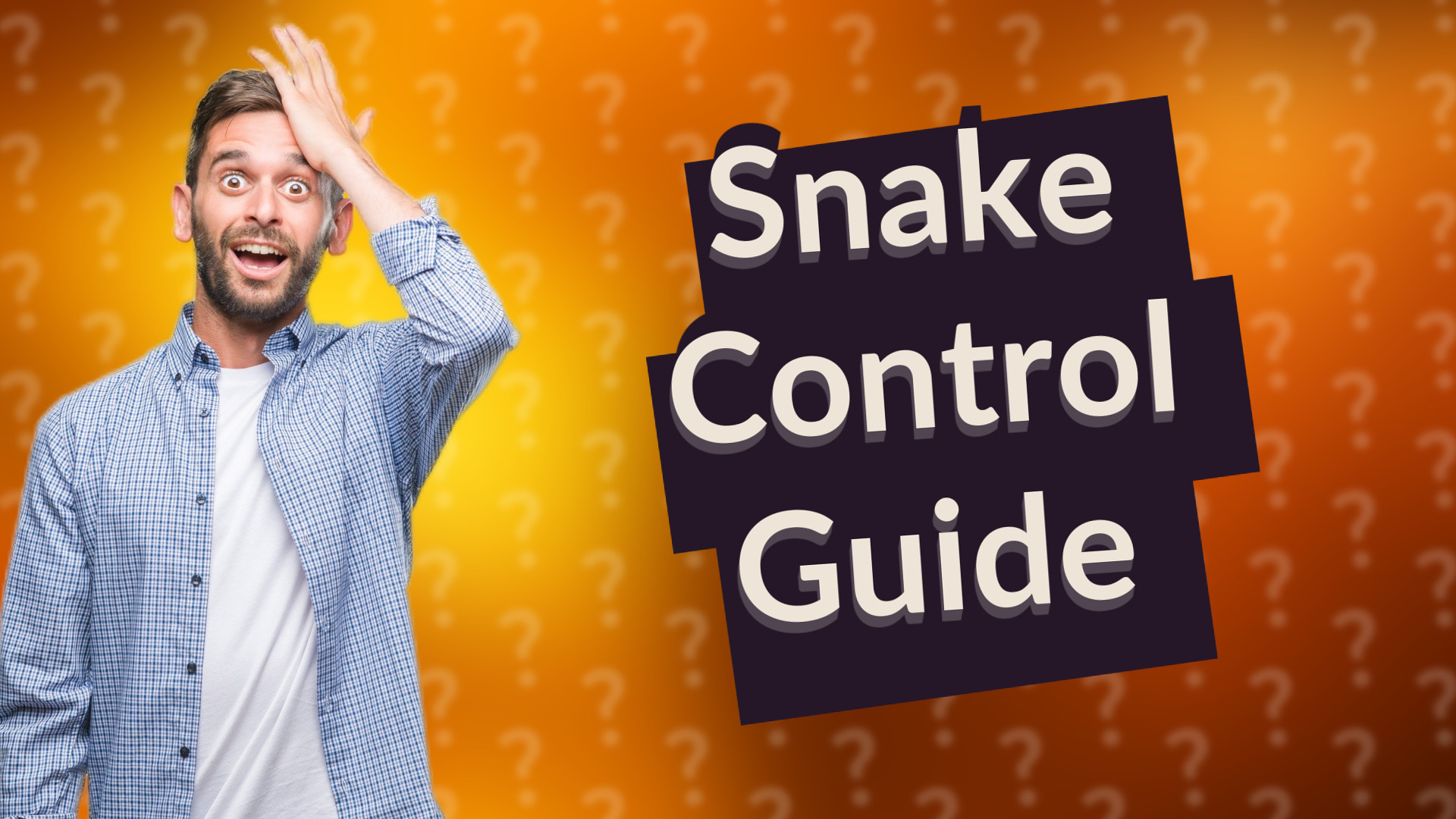 Snake Control Guide