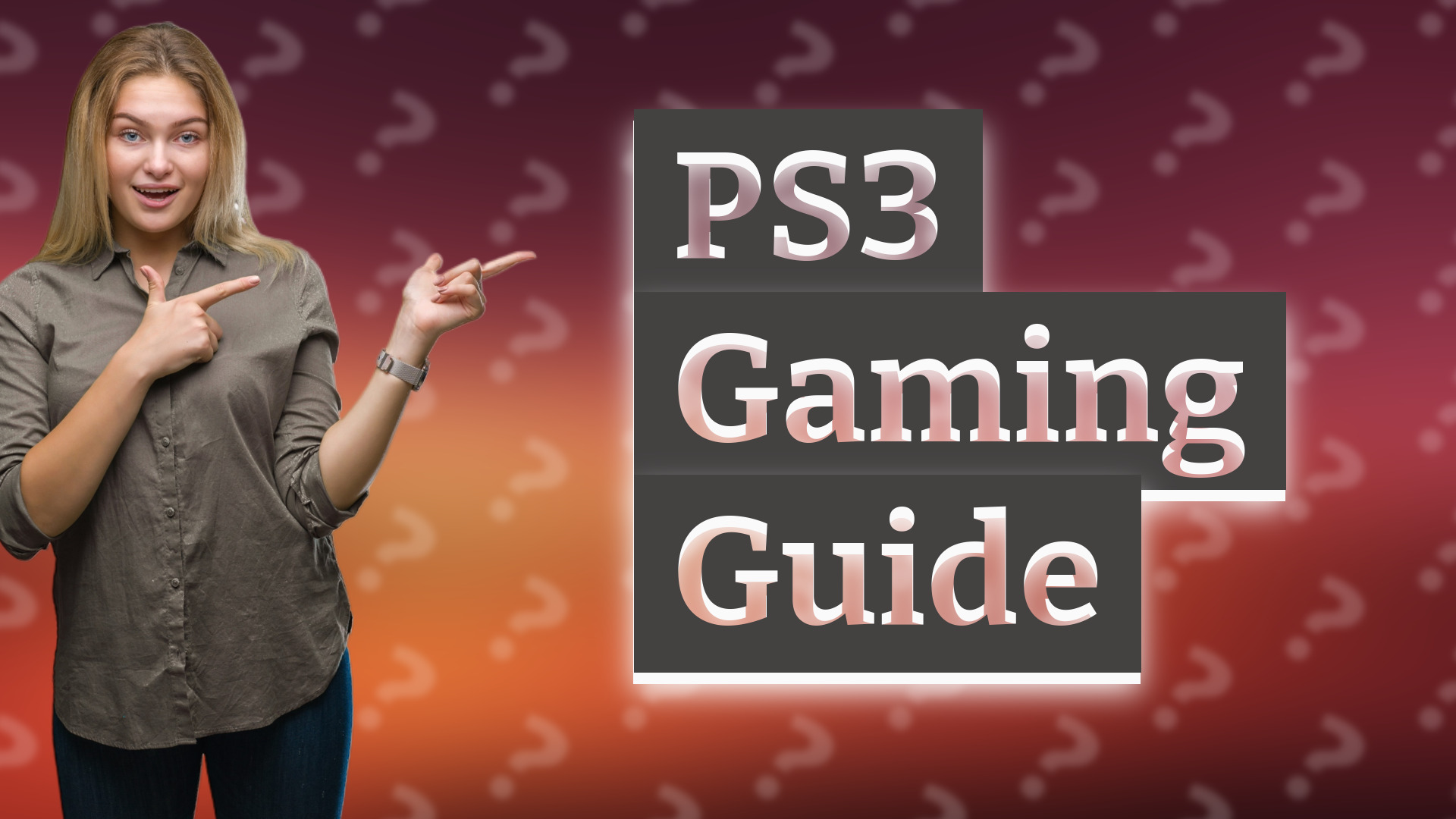 PS3 Gaming Guide