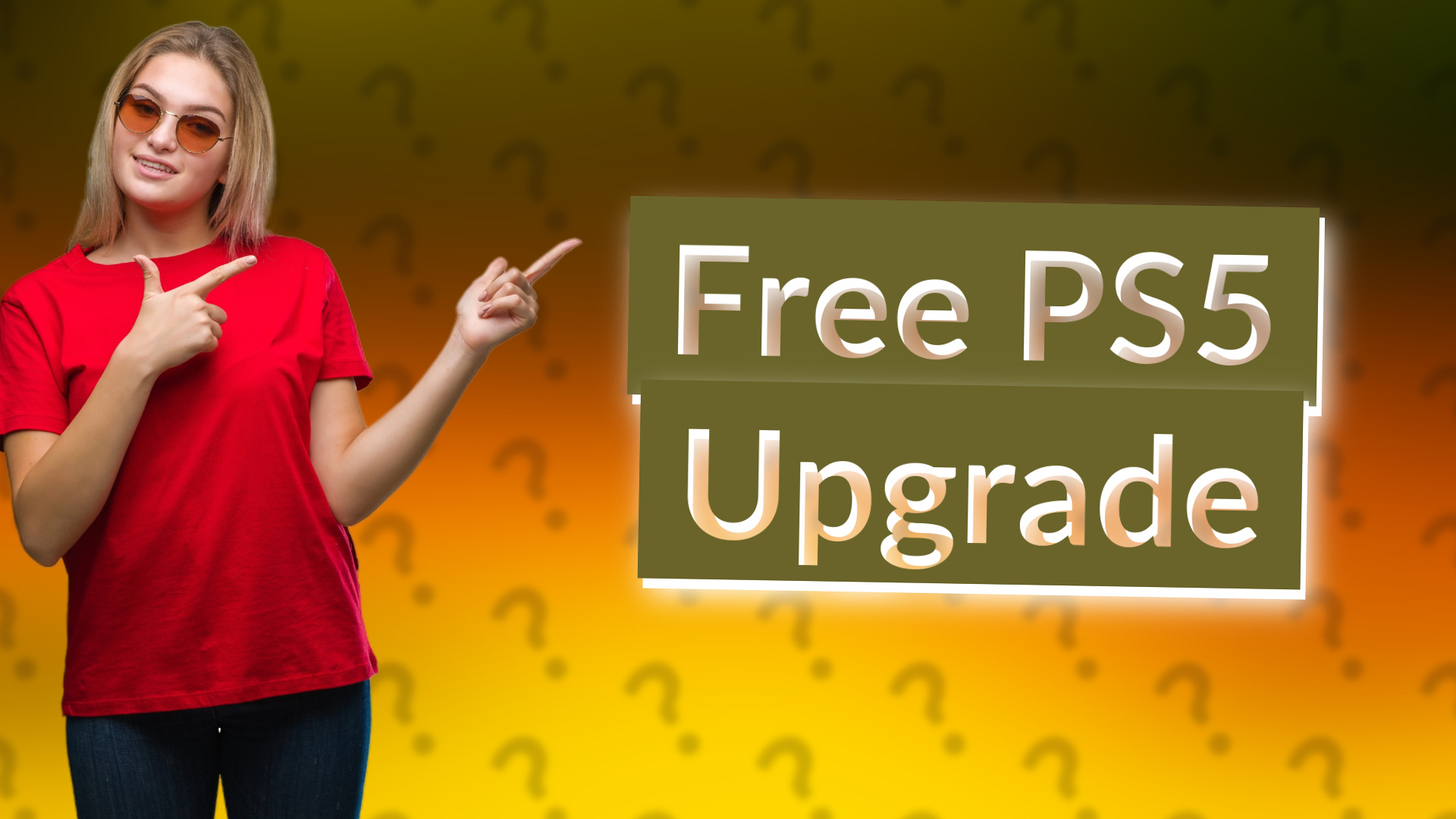 Free PS5 Upgrade