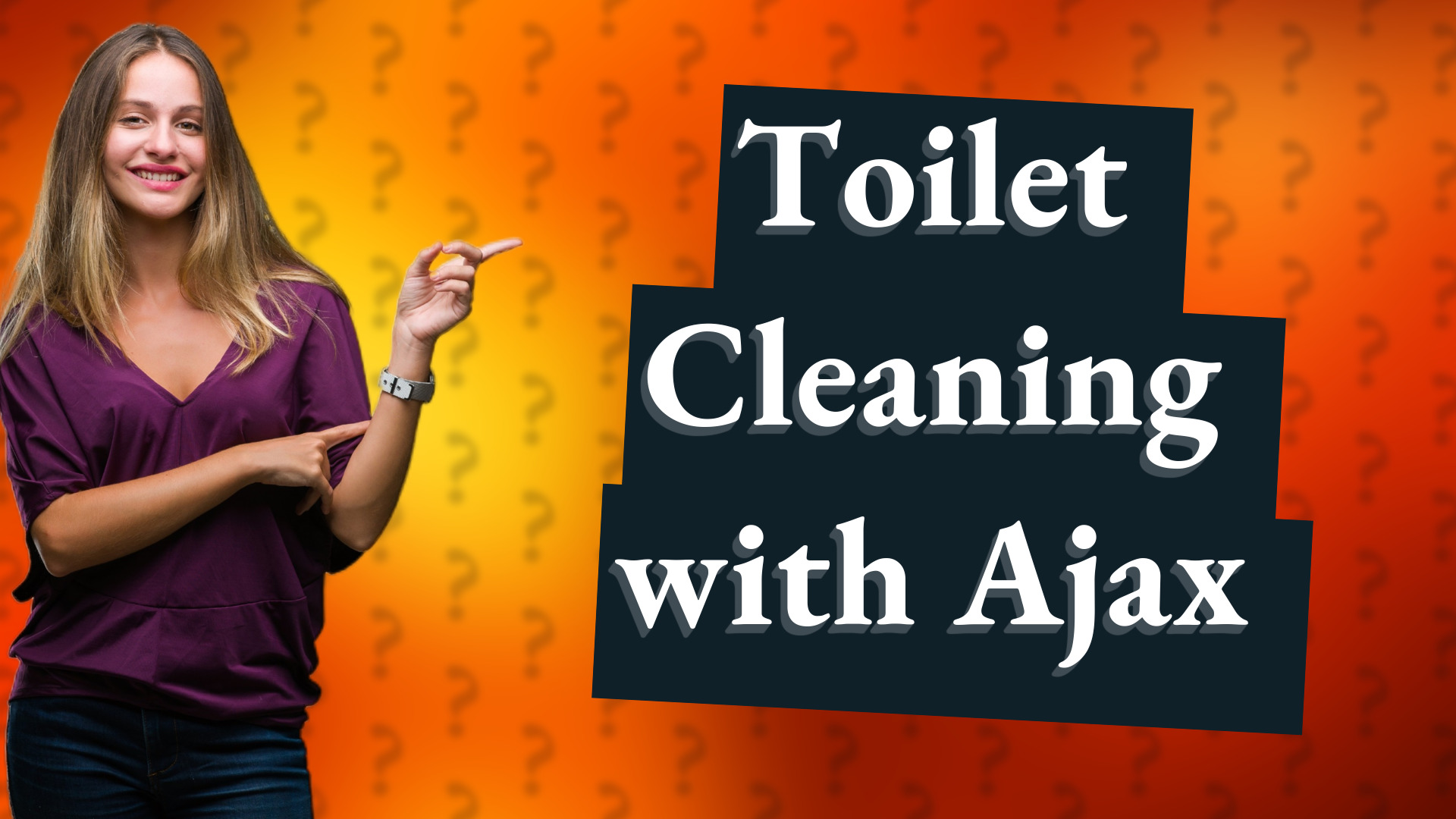 Toilet Cleaning with Ajax