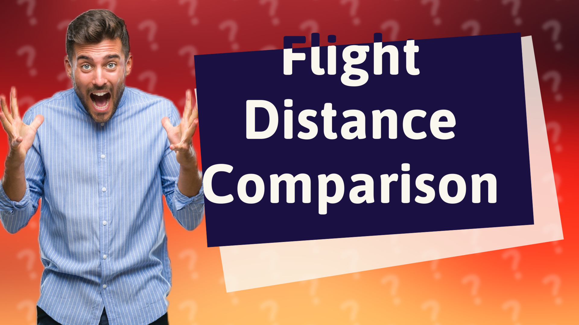 Flight Distance Comparison